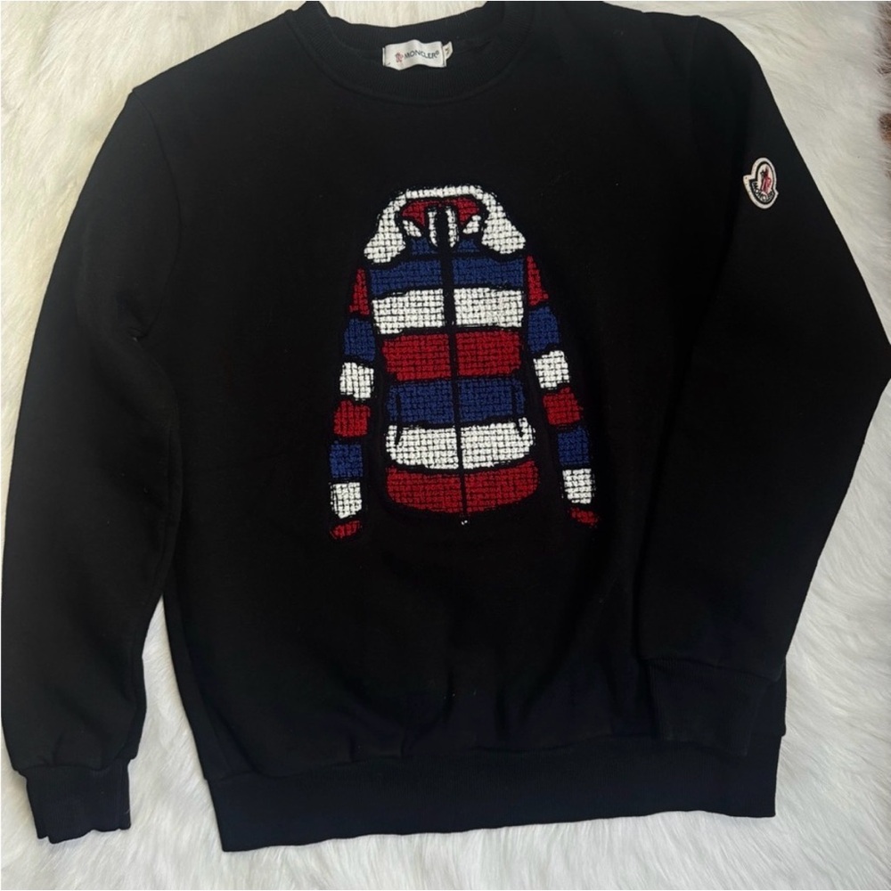 Moncler Black Men's Sweater Super Rare!!!Made in Italy. Size M